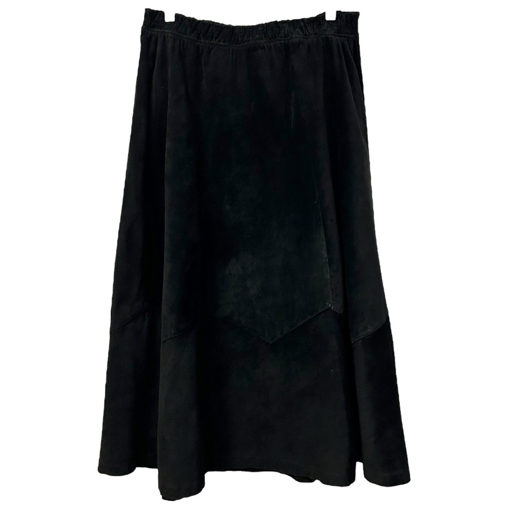 Britches Great Outdoors Women’s Vintage Leather A Line Full Skirt Sz M